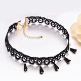 Black Lace Elegant Choker