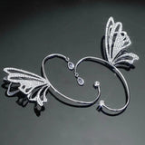 Fashion Zircon Butterfly Era Cuffs(1 Pair)