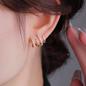 14K Gold-plated Elegant Studs