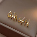 14K Gold-plated Elegant Studs