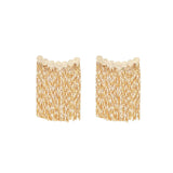 14K Gold-plated Tassel Luxury Earrings