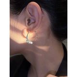 14k Gold-Plated Threader Hoop Earrings