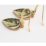 High Quality Mori Style Leaf Earrings