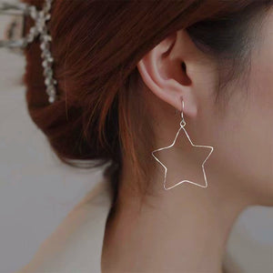 Sterling Silver Star Earrings