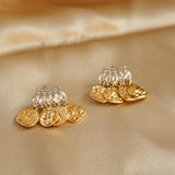 24K Gold-plated Vintage Earrings