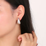 18K Gold-plated Water Drop Stud Earrings