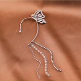 Simple Bling Butterfly Ear Cuffs(1 Pair)