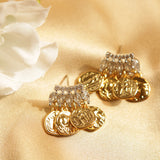 24K Gold-plated Vintage Earrings