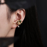 Vintage Exquisite Flower Ear Cuffs(1 Piece)