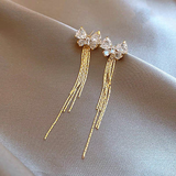 14K Gold-Plated Bow Earrings