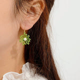 14K Gold-Plated Daisy Earrings