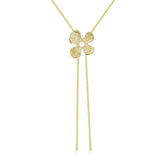 14K Gold-Plated Elegant Flower Chain Necklaces