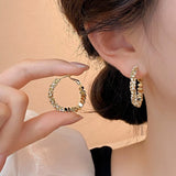 14K Gold-Plated Hoop Earrings