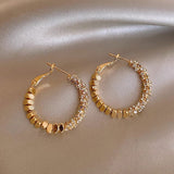 14K Gold-Plated Hoop Earrings