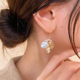 14K Gold-Plated Resin Earrings