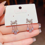 14K Gold-plated Bow Earrings