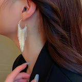 14K Gold-plated LuxuryTassel Earrings