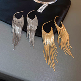 14K Gold-plated LuxuryTassel Earrings