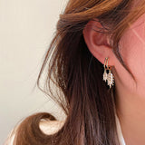 14K Gold-plated Wheat Earrings