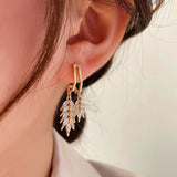 14K Gold-plated Wheat Earrings