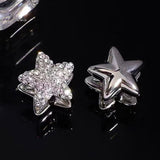 14K Gold-plated Bling Star Stud Earrings