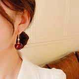 14K Gold-plated Cherry Earrings