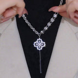 14K Gold Plated Snowflake Chain Necklaces