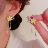 14K Gold-plated Super Fairy Flower Earrings