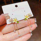 14K Gold-plated Super Fairy Flower Earrings