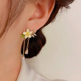 14K Gold-plated Super Fairy Flower Earrings