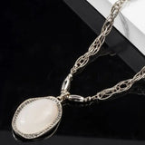 14K Gold Plated White Moonlight Necklaces