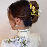 14K gold-plated wheat Hairpin