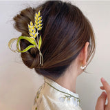 14K gold-plated wheat Hairpin