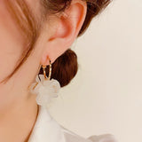 14k Gold-Plated Petal Flower Earrings