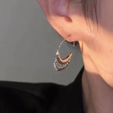 14k Gold-plated Water Drop Threader Earrings