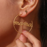 18K Gold-Plated Mother's Day Earrings