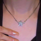 Silver Plated Magnetic Star Necklaces