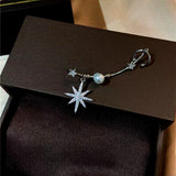 Star And Pearl Elegant Ear Cuffs ( 1 PCS )