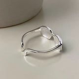 Sterling Silver 2024 Glasses Rings