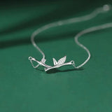 Sterling Silver Bamboo Necklaces