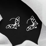 Sterling Silver Butterfly Earrings