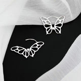 Sterling Silver Butterfly Earrings