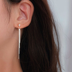 Sterling Silver Chain Earrings