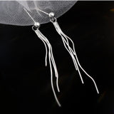 Sterling Silver Chain Earrings