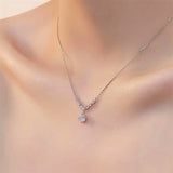 Sterling Silver Diamond Necklaces