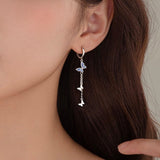 Sterling Silver Elegant Butterfly Earrings