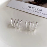 Sterling Silver Elegant Studs