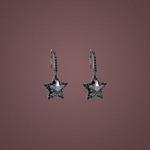 Sterling Silver Star Earrings