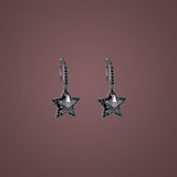 Sterling Silver Star Earrings