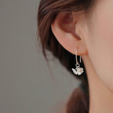 Sterling Silver Flower Earrings